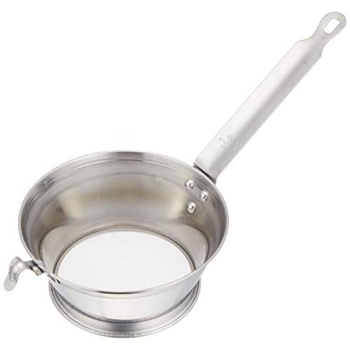 遠藤商事 業務用 油こし No.1 本体18-0ステンレス アミ18-8ステンレス 日本製 AAB0...