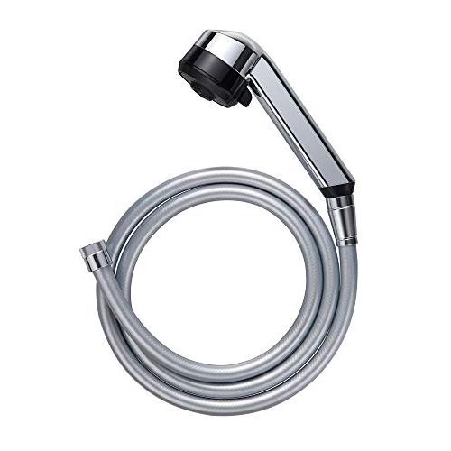 SANEI シャワーヘッド・ホースセット ボディケア ジェット水流・シャワー切り替え メッキ PS3...