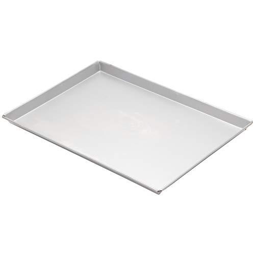 遠藤商事 業務用 アルタイト天板 6枚取 浅型 鉄アルミメッキ 日本製 WTV01002