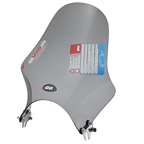 GIVI(ジビ) バイク用 スクリーン 汎用(ヘッドライトステークランプ) セミスモーク A210 ...