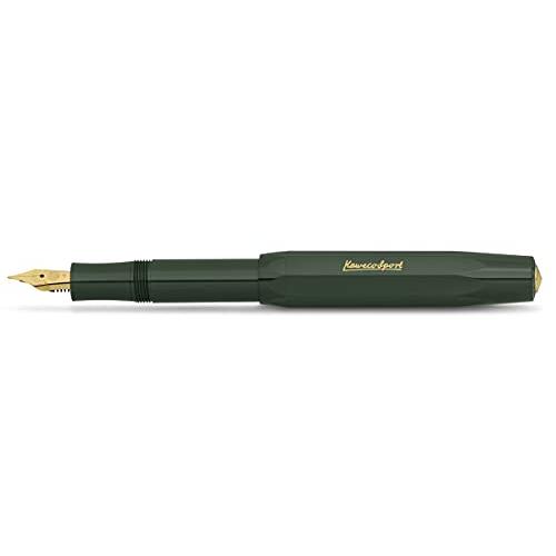 Kaweco カヴェコ 万年筆 M 中字 クラシック スポーツ グリーン CSFP-GN 正規輸入品