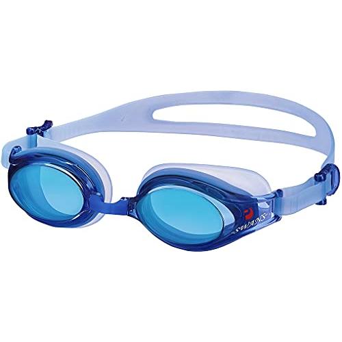 SWANS (スワンズ) 日本製 スイミングゴーグル SW-30MPAF NBL ネイビー×フラッシ...