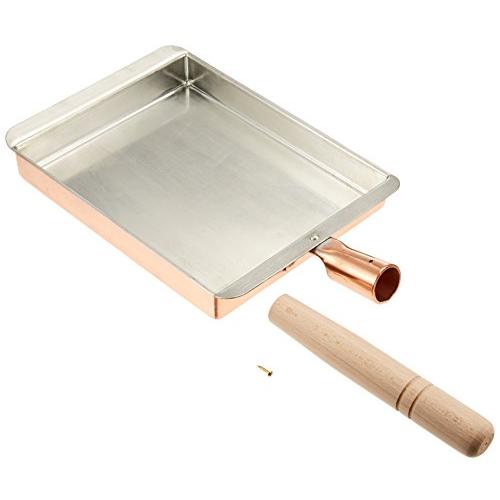 遠藤商事 TKG 卵焼きフライパン 18cm 銅の熱伝導で卵が均一に加熱されふっくら美味しく ガス火...