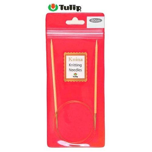 チューリップ(Tulip) Knina Knitting Needles 竹輪針 (80cm) 4号...