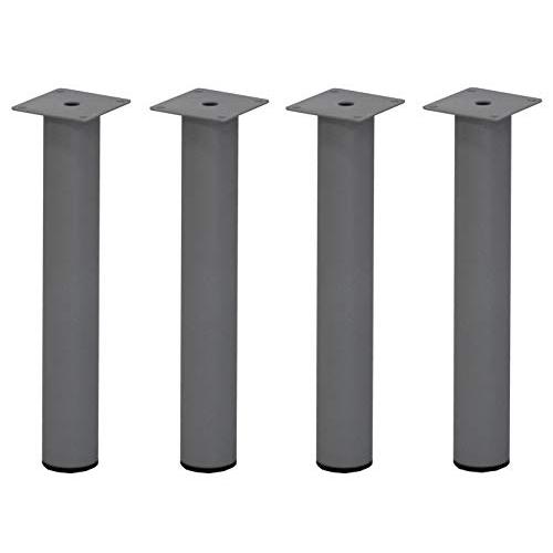 エイ・アイ・エス (AIS) テーブル脚4本セット シルバー 33cm テーブルキッツ脚 TCL-3...