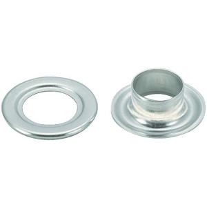 TRUSCO(トラスコ) 両面ハトメ アルミ 12mm 100組入 THP-A12｜hapitize