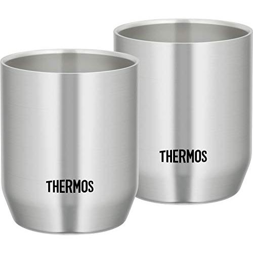 サーモス 真空断熱カップ 280ml ステンレス 2個セット JDH-280P S