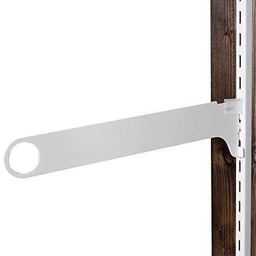 和気産業(Waki Sangyo) パイプ用ブラケット 白 穴径32ΦX長さ300mm ピラシェルシ...