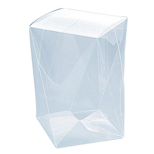 シモジマ ヘイコー 箱 クリスタルボックス ツイスター L 9x9x14.5cm 10枚 00683...