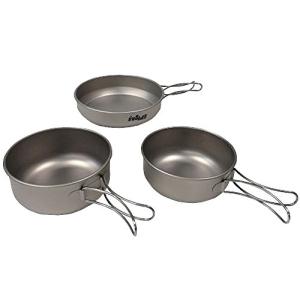 イーピーアイガス(EPIgas) チタン3点食器セット T-8001｜hapitize