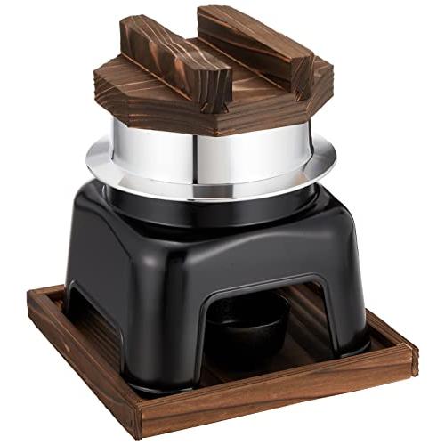 遠藤商事 TKG 卓上ご飯鍋 アルミ製 釜めしセット 1合炊 おいしく簡単にお米をたける 間口×奥行...