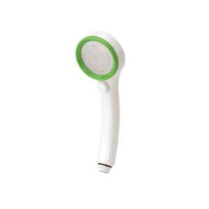SANEI シャワーヘッド 節水 ストップ レイニー 【シャワー穴0.3mm 肌触り・浴びごこちやわらか】 グリーン PS303-80XA-LG｜hapitize