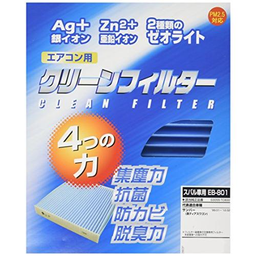 PMC(パシフィック工業) エアコンフィルタ- クリーンフィルターEB(イフェクトブルー)EB-80...