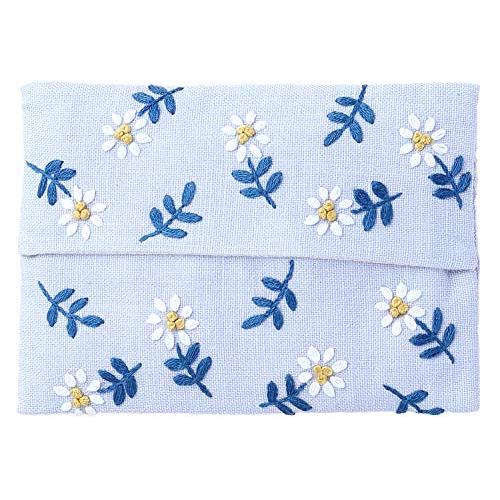 LECIEN (ルシアン) 刺しゅうキット ボタニカル刺しゅう シリーズ デイジーのティッシュケース...
