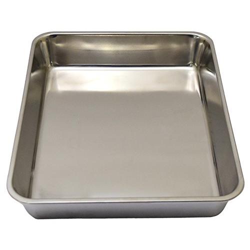 高儀 TAKAGI ステンレス 角バット 12枚取 容量3.3L 長方形 ステンレス鋼 シルバー 下...