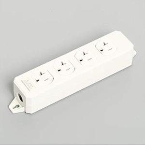 アメリカン電機 平刃形OAタップ4個コード無 接地形2P20A125VNEMA5-20｜hapitize