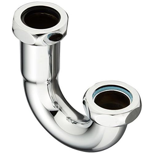 SANEI 排水部品 U管 金属製トラップ用 パイプ径25mm H70-67-25