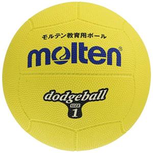 モルテン(molten) ドッジボール ゴム1号球 黄 D1Y｜hapitize