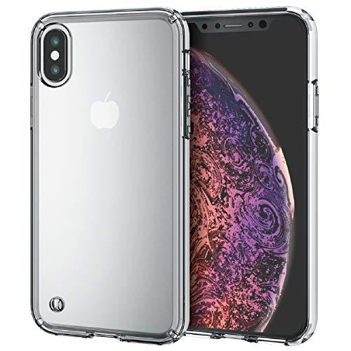 エレコム iPhone XS ケース 衝撃吸収 TRANTECT ハイブリッド [iPhone を美...
