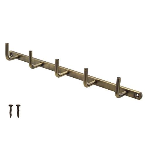 TQOOL スタイリッシュ 5連ラインフック ゴールド 58647