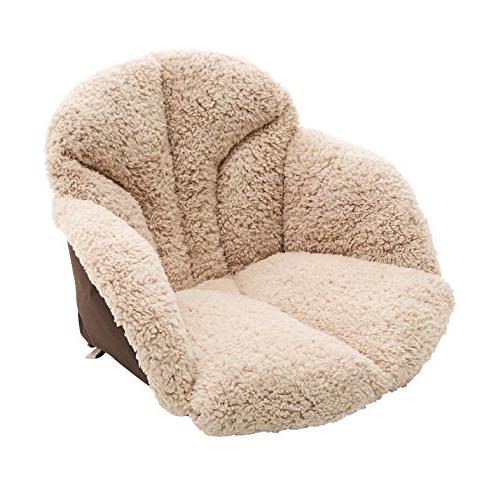 コジット 腰を包む座れる毛布 保温性 ポリエステルファーポリエチレン (PE) ベージュ