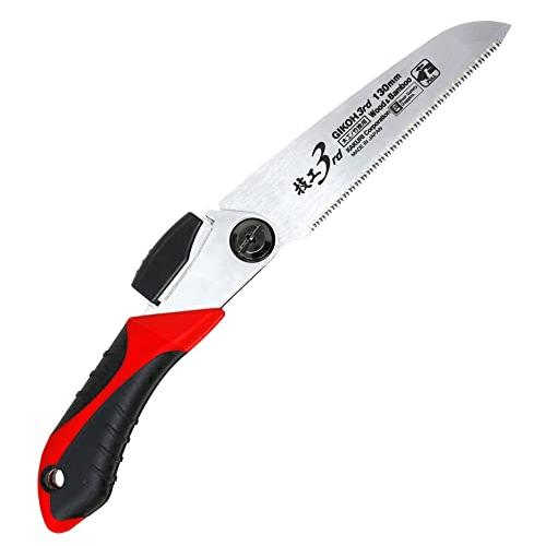 角利(KAKURI) 替刃式折込鋸 木工用 130mm