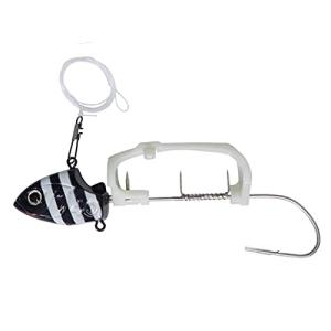シマノ(SHIMANO) サーベルマスター 船テンヤ ゲキハヤ 50号/L 紫ゼブラ夜光 PN-US1S｜hapitize