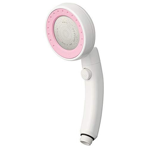 SANEI(サンエイ) レイニームーヴ ピンクリング 約45%の節水 角度調節 ワイドシャワー 手元...