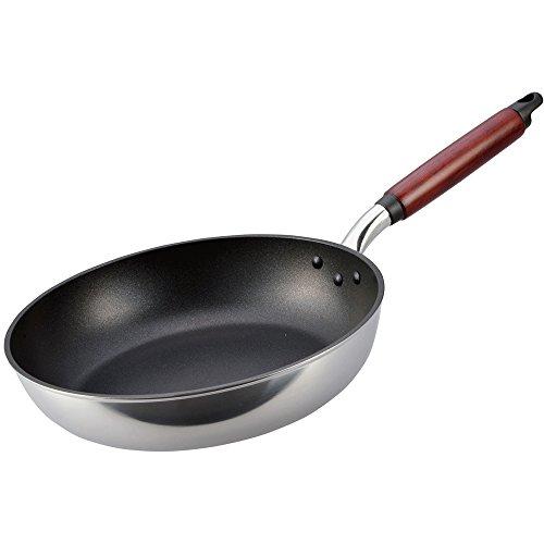 北陸アルミニウム(Hokuriku Alumi) フライパン 28cm [ガス火専用] 軽量 キャス...