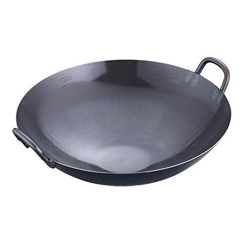 遠藤商事 TKG 中華鍋 両手 33cm 材質:鉄ブルーテンパー 板厚(mm)1.2深さ(mm) 9...