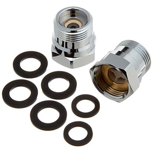 SANEI 水栓部品 逆止アダプター 逆流防止 壁付き混合栓用 2個1組 PV822S