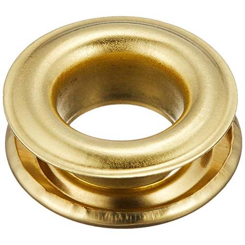 TRUSCO(トラスコ) 両面ハトメ 真鍮 15mm 50組入 THP-B15