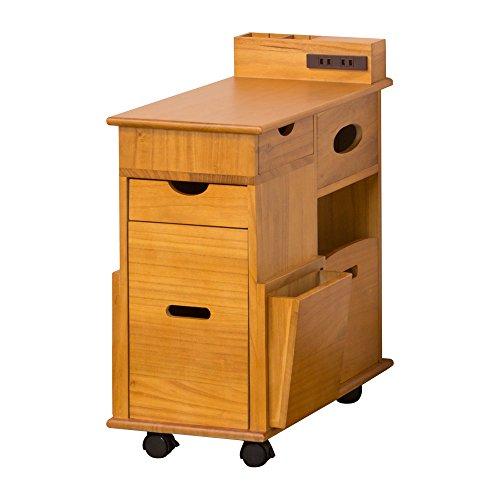 クロシオ サイドワゴン ブラウン 幅33cm