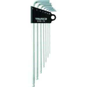 TRUSCO(トラスコ) ロングボールポイント六角棒セット 7本組 GXBL-7S｜hapitize