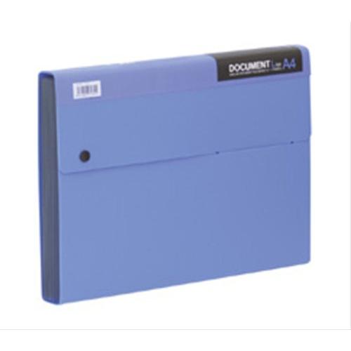 キングジム ドキュメントファイル 2276 A4 青