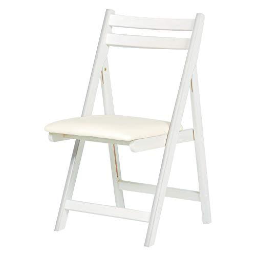 萩原 折りたたみ 椅子 コンパクト チェア ダイニング リビング 屋内【背もたれゆったり39cm】完...