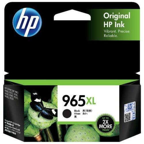 HP 965XL 純正インクカートリッジ ブラック 黒 増量 3JA84AA【国内正規品】