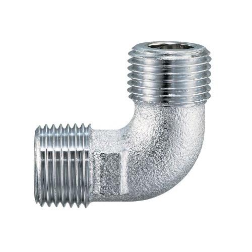 SANEI 【配管継手】 ベンリーカンエルボ R1/2オネジ×G1/2オネジ