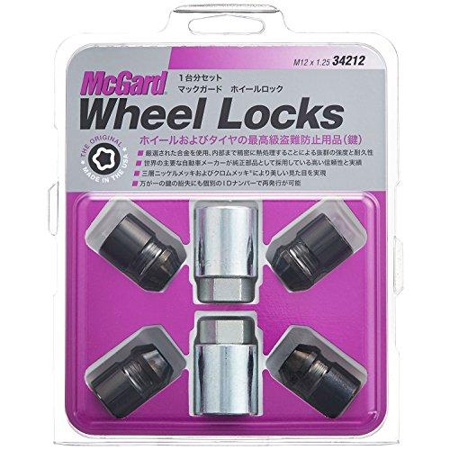 McGard マックガード MCG-34212 ロックナット M12X1.25 21H (ブラック)...