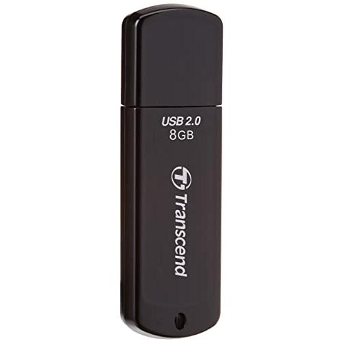 Transcend USBメモリ スタンダード 350シリーズ 8GB ブラック  TS8GJF35...