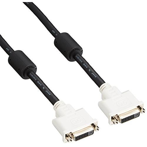 バッファロー BUFFALO ディスプレイ延長ケーブル DVI-Dオス:DVI-Dメス コア付 2....