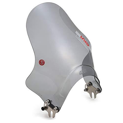 GIVI(ジビ) バイク用 スクリーン 汎用(ヘッドライトステークランプ) セミスモーク A201 ...