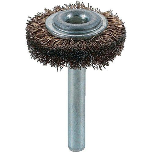 TRUSCO(トラスコ) 軸付ホイールブラシ φ32X軸6 真鍮メッキ鋼線 線径0.25 TB-62...