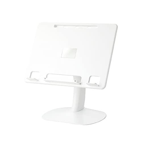 エレコム タブレット用スタンド ドローイング タイピング 軽量 角度調節可能 ホワイト TB-DSD...