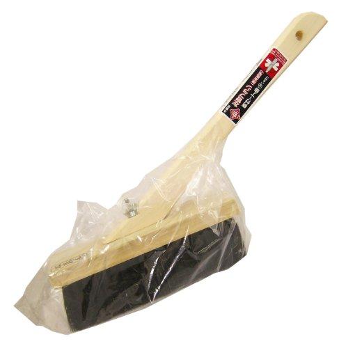 カネカ 柄付左官ブラシ本職用 黒本馬毛 1丁掛