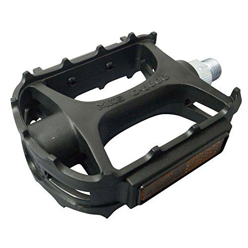 ミカシマ(MKS) (三ヶ島製作所) 自転車 ペダル G-6000 1/2インチ芯 ブラック