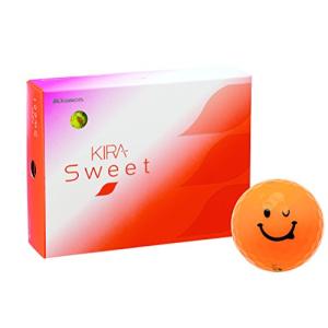 キャスコ(Kasco) ゴルフボール KIRA SWEET キャラ1ダース(12個入り) オレンジ｜hapitize