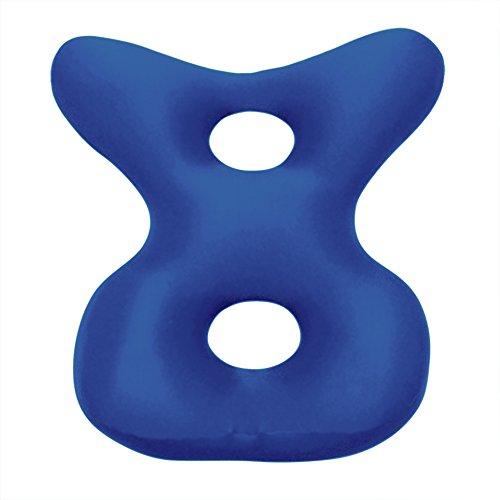 MOGU(モグ) ビーズクッション 青 運転 ドライバーズバックサポーター ロイヤルブルー (全長約...