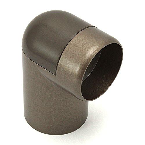 和気産業 ABIRA 室内手すり用金具 エンドエルボ Φ32・35mm用 ブロンズ 手摺 階段 玄関...