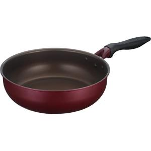 サーモス デュラブルシリーズ 炒め鍋 26cm レッド IH対応 KFH-026D R｜hapitize